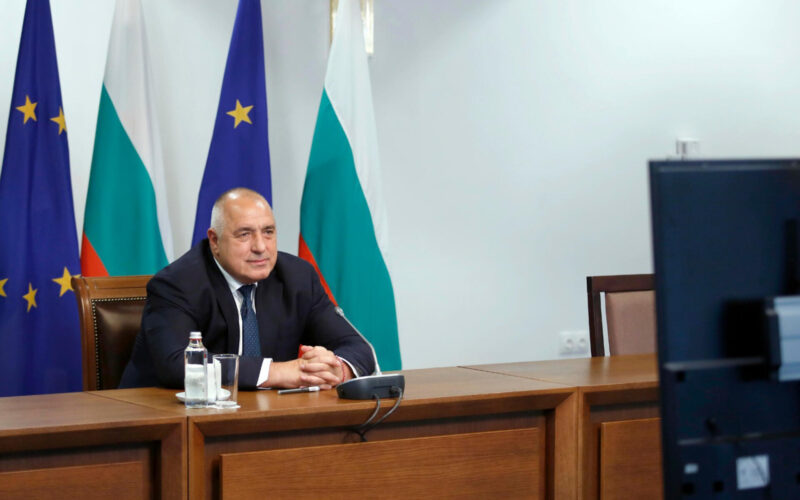 GERB president Boyko Borissov, who was former prime minister. He gave upon the same top role not to feed tensions among parties