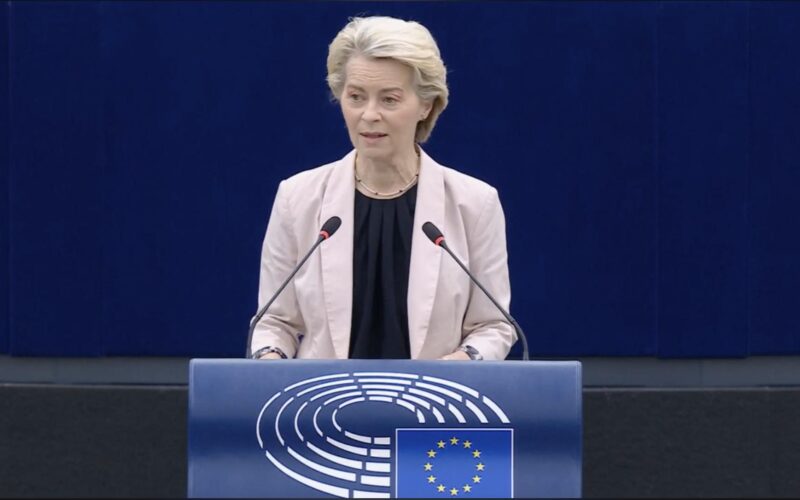 Von der Leyen, “Thanks to the outgoing Commission, unimaginable steps forward were made”