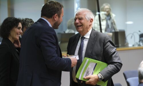 The High Representative Josep Borrell chairs his last Foreign Affairs Council meeting